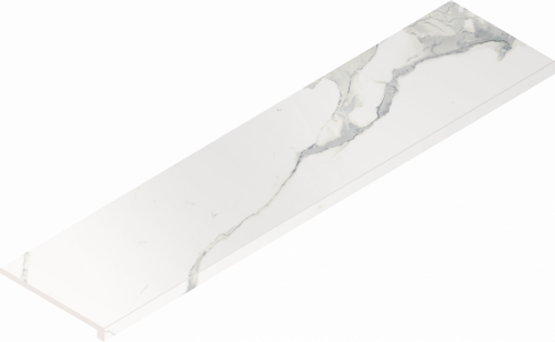 Ступень Italon 620070002598 Stellaris Statuario White Scalino Angolare Dx 33x120