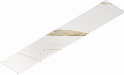 Ступень Italon 620070002622 Stellaris Calacatta Gold Scalino Angolare Dx 33x160