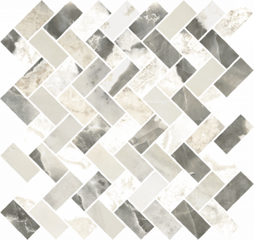 Мозаика Italon 620110000218 Stellaris Dover Light Mosaico Cross Nat 31.5x29.7