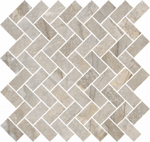 Мозаика Italon 620110000215 Stellaris Elegant Silver Mosaico Cross Nat 31.5x29.7