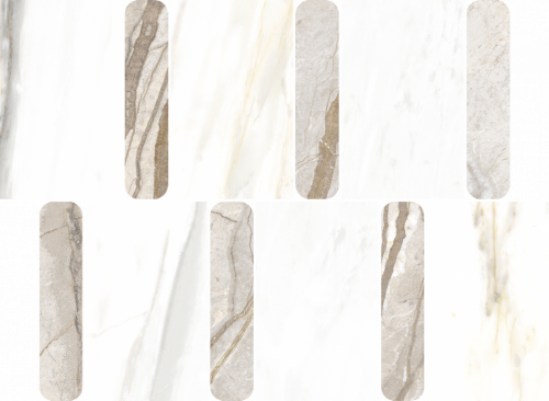 Мозаика Italon 600110000978 Stellaris Ivory Mosaico Argan Lux 36.8x26.9