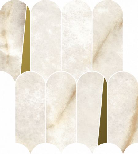 Мозаика Italon 620110000232 Stellaris Crystal Pure Mosaico Elegant Lux 32.5x36.1
