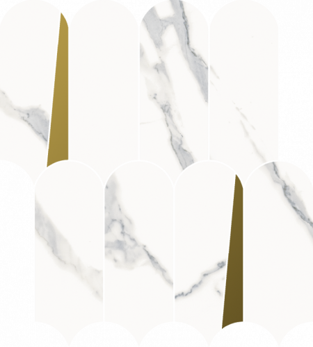 Мозаика Italon 620110000229 Stellaris Statuario White Mosaico Elegant Lux 32.5x36.1