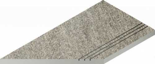 Ступень Italon 620090001068 Silver Bordo Grip Sx левый 30x60