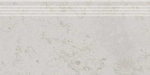 Kerama Marazzi DD205320R/GR Ступень Про Лаймстоун серый светлый натуральный обрезной 60х30