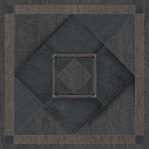 Kerama Marazzi DL841900R/D Декор Базальто обрезной 80*80