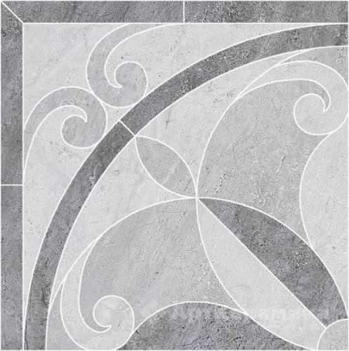 Kerama Marazzi ID50 Декор Монтаньоне 1/4 розона наборный 40.2х40.2