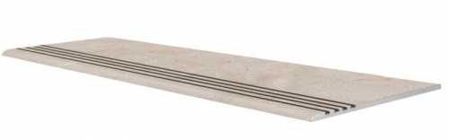 Kerama Marazzi Ступень стандарт Монте Авелла беж светлый обрезной 29.6х119.5