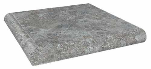 Kerama Marazzi SG218800R/GR/AN Ступень угловая Галерея серый 30х30