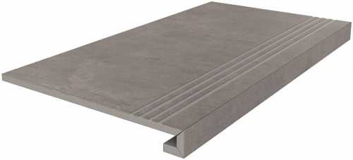 Ступень Kerama Marazzi SG622202R/GCF Астрони серый клееная 33*60