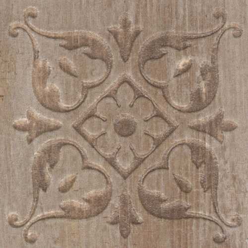 Декоративная вставка Kerama Marazzi STG/B482/SG1550 Браш Вуд коричневый 9.9х9.9