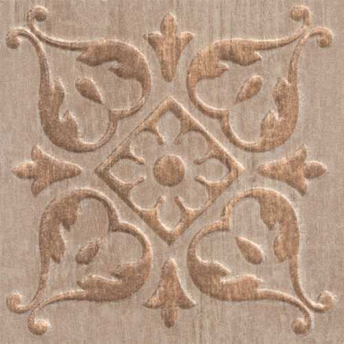 Декоративная вставка Kerama Marazzi STG/A482/SG1550 Браш Вуд бежевая 9.9х9.9