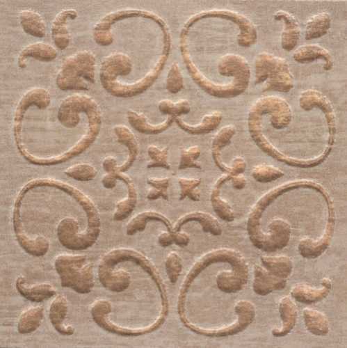 Декоративная вставка Kerama Marazzi STG/A481/SG1550 Браш Вуд бежевая 9.9х9.9