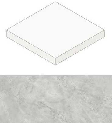 Ступень Atlas Concorde Italy AGJB Marvel Grey Cloud Scalino Angolare 33 Lappato 33x33