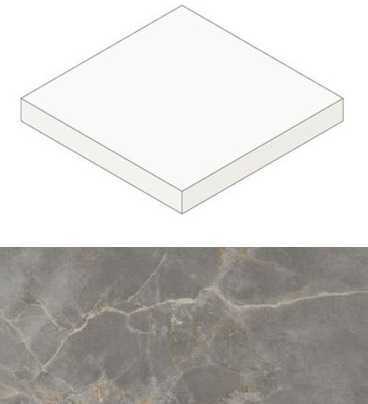 Ступень Atlas Concorde Italy AGJC Marvel Fior di Bosco Scalino Angolare 33 Lappato 33x33