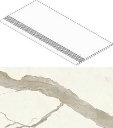 Ступень Atlas Concorde Italy AGHI Marvel Calacatta Sublime Gradino 60 Matt 30x60