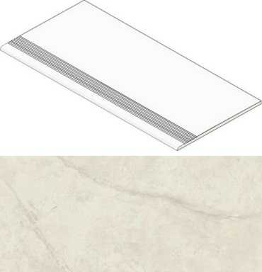 Ступень Atlas Concorde Italy AGHJ Marvel Calacatta Perla Gradino 60 Matt 30x60