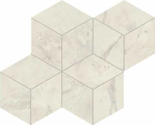 Мозаика Atlas Concorde Italy AF8N Marvel Calacatta Perla Mosaico Esagono Silk 30x35