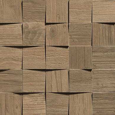 Декор Atlas Concorde Italy AMV8 Axi Brown Chestnut Mosaico 3D 35x35