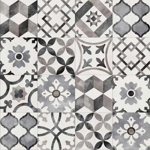 Керамогранит ABK 0003475 PLAY CLASSIC MIX GREY 20x20