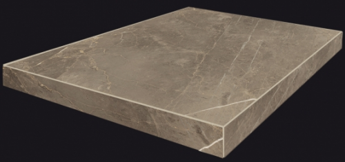 Coliseumgres 620070000964 Портофино Серый Ступень Угловая левая Шлиф 33x45