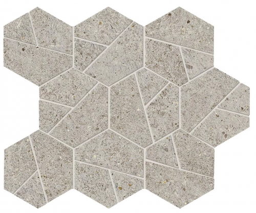 Мозаика Atlas Concorde Italy A7CY Boost Stone Pearl Mosaico Hex 25x28