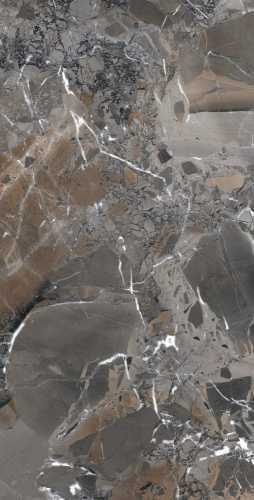 Керамогранит Global Tile GT120606813MCR Opera Серый карвинг 60x120