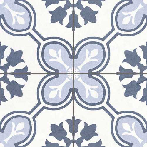 Керамогранит Etili Seramik Chateau Blue Pre-Cut 45x45