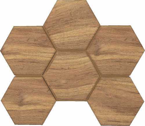 Ametis by Estima Мозаика SI02 Selection Hexagon неполированная 25x28.5x1.0