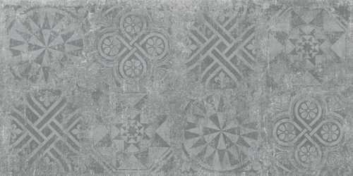 Idalgo Granite Stone CEMENT Decor Grey Dark / Гранит Стоун ЦЕМЕНТ Декор Темно-серый ASR 120x60
