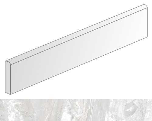 Плинтус VIVES Titan Rodapie Fuste Perla 9.4x60