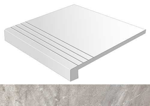 Ступень VIVES Titan-R Gradone Mara-R Cemento 59.3x59.3