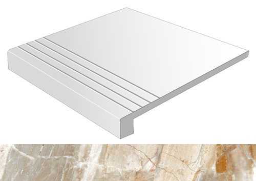Ступень VIVES Titan-R Gradone Fuste-R Natural 59.3x59.3