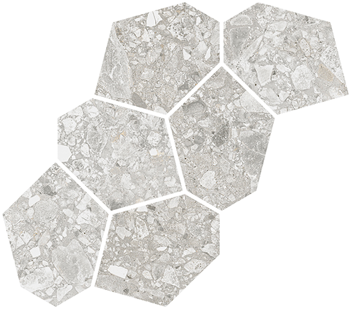 Мозаика VIVES Mosaico Aymaras Gris 24.2x39.5