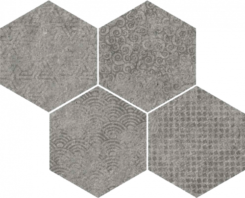 Декор VIVES 40GF Mosaico Bys-SP Grafito 35x28