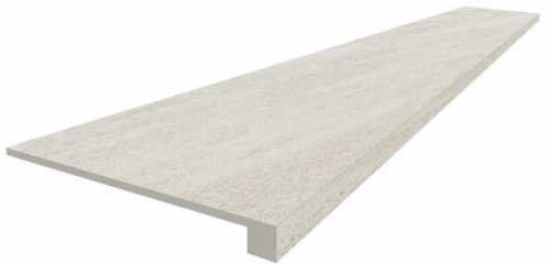 Ступень Coliseumgres 620070002564 Contea White Scalino Frontale 33x120