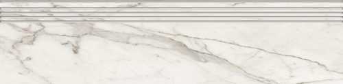 Ступень Kerranova K-1000/MR/st01 Marble Trend Carrara 29.4х120
