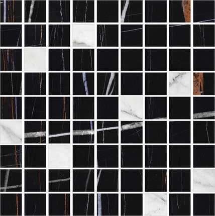 Мозаика Kerranova K-1004(1000)/MR/m21 Marble Trend Mix 300x300x9