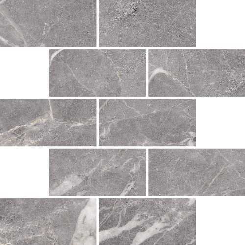 Мозаика Kerranova K-1006/MR/m13 MARBLE TREND SILVER RIVER 30