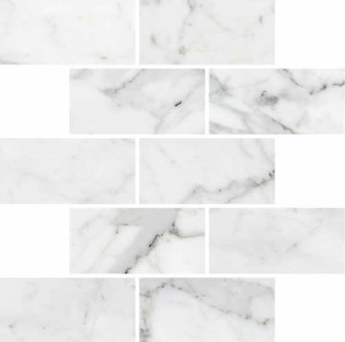 Мозаика Kerranova K-1000/LR/m13 MARBLE TREND CARRARA 30