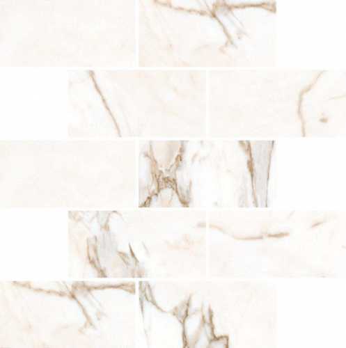 Мозаика Kerranova K-1001/MR/m13 MARBLE TREND Gold 30.7х30.7