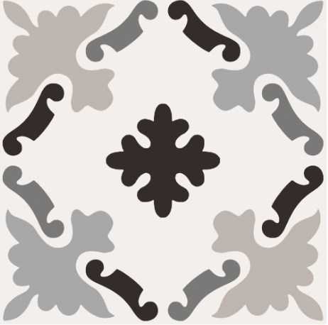 Керамогранит Sant Agostino PBW03 patchwork black&white 03 20x20