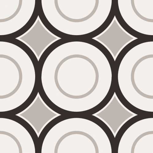 Керамогранит Sant Agostino PBW05 patchwork black&white 05 20x20