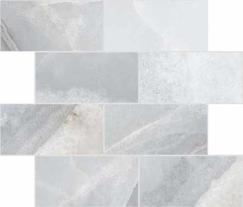 Мозаика Rex Ceramiche 770278 Reves De Rex Bleu Muretto Sfalsato Glossy 6mm 7.5x15 30x30