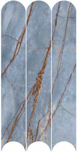 Декор Rex Ceramiche 775658 Heritage Luxe Trinity Azure Glossy 30x60