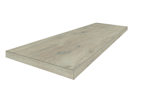 Coliseumgres 620070001876 Брента Уайт Ступень Угловая Левая 33x90