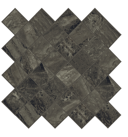 Coliseumgres 610110000540 Флоренция Черный Мозаика 27x27