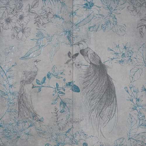 Панно Serenissima Cir 1070292 W13 Fenice (set 2 pz) 120x120