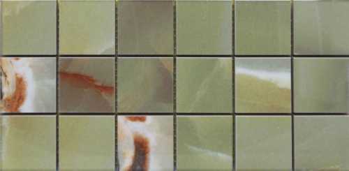 Мозаика Ape Mk.EmeraldOnixPolRect1530 15x30
