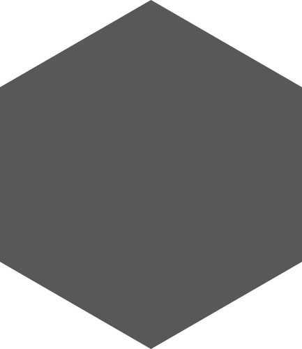 Керамогранит Ape A021433 HEXAGON GRAPHITE 17.5X20.2